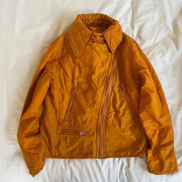 빈티지 오렌지 다운 라이더스 스키 자켓