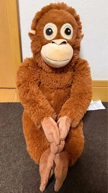 IKEA 오랑우탄 봉제 인형 택 포함