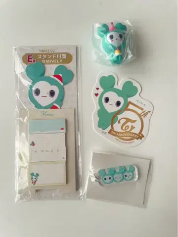 TWICE 미나 부착식 메모 가챠가챠 세트