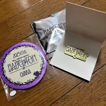 Mrs. GREEN APPLE BADIZTATION 오사카 세트