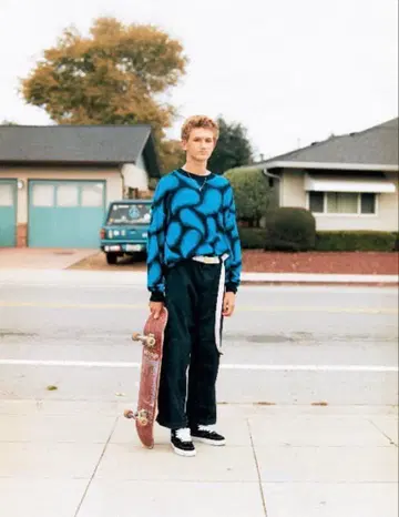 Flagstuff 니트 페이즐리 일본제