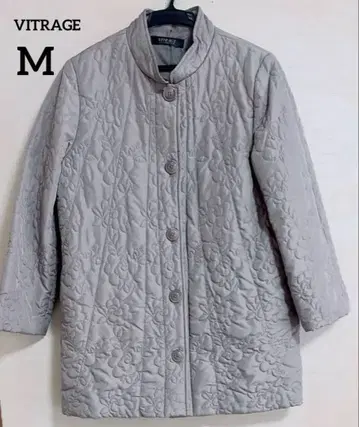 VITRAGE [ M ] 그레이 퀼팅 자켓 자켓