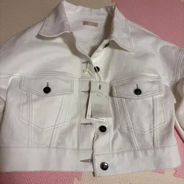 RESEXXY 크롭 데님 자켓