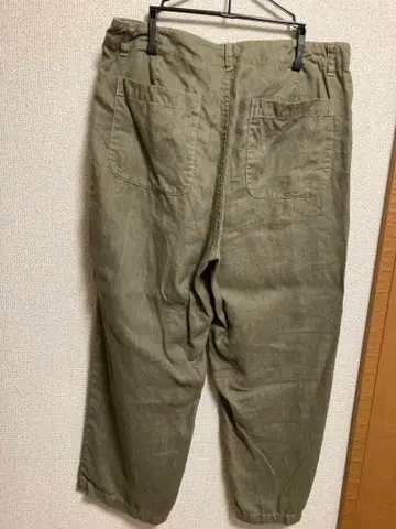 nest Robe 올리브 와이드 팬츠