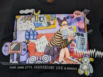 아무로 나미에 오키나와 25th Anniversary Live T셔츠