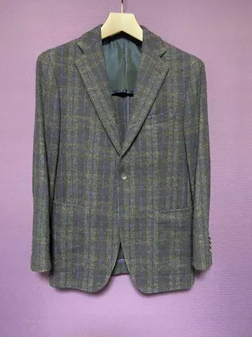 딸리아또레 트위드 체크 자켓 44