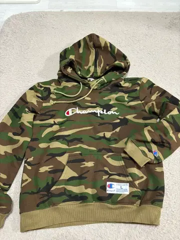 Champion 카모플라주 카모플라쥬 후드티 L 사이즈