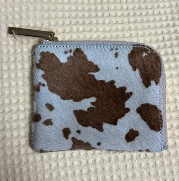 미사용 새상품 송치 가죽 L형 지갑