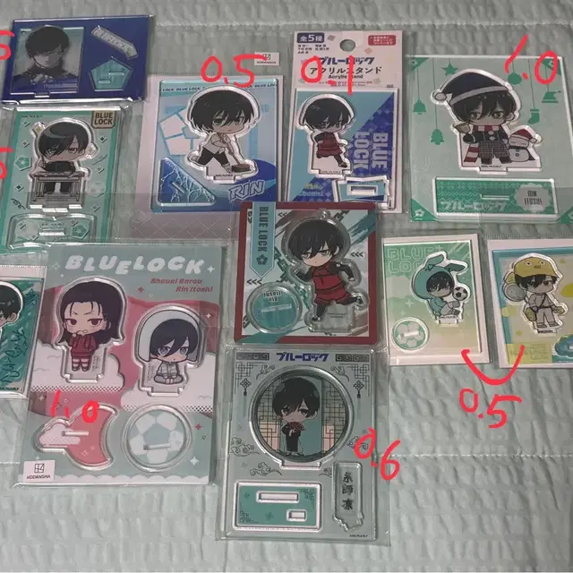 블루록 이토시 린 아크릴 스탠드