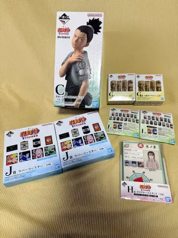 미개봉 묶음 판매 제일복권 NARUTO 중급닌자 시험편 피규어 등