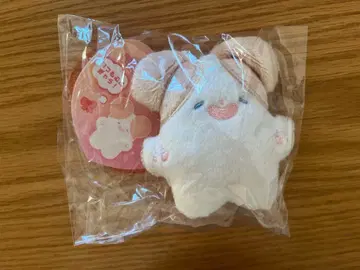 봉제 인형 하트 키링