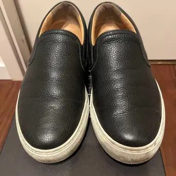 바니스뉴욕 블랙 가죽 슬립온 36 사이즈