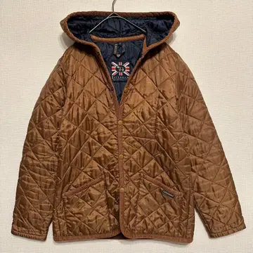 LAVENHAM [ 라벤햄 ] 퀼팅 코트 자켓 후드 부착 영국제