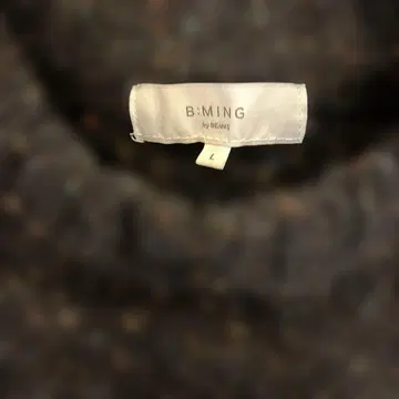 B:MING by BEAMS 다색 혼합 스웨터 L