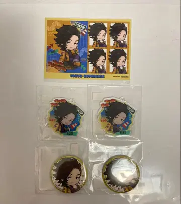 도쿄 리벤저스 마루쿠지 코코이 이치 아크릴 키링 캔뱃지 특전