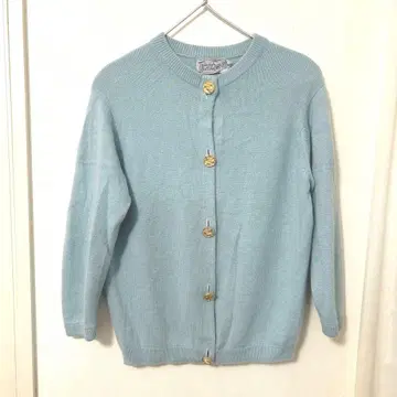 빈티지 발렌타인 캐시미어 스카이블루 36 사이즈 정도