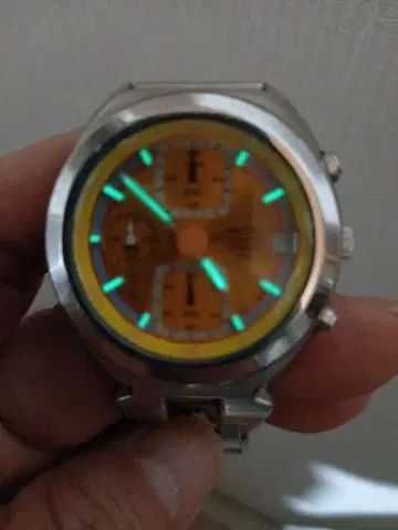 빈티지 ALBA AKA 크로노그래프 손목시계