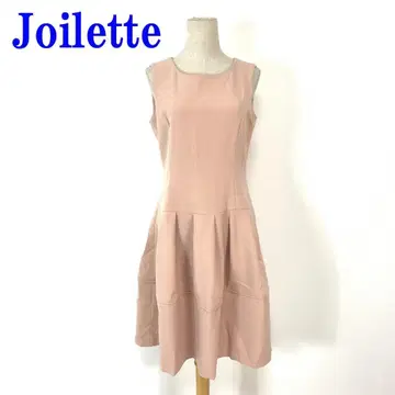 조이레트 슬리브리스 원피스 핑크 폴리에스테르 레이온 3 C3887