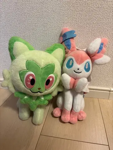 포켓몬스터 냐오하 니인피아 봉제 인형