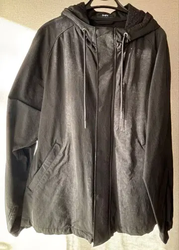 쉽스 후드티 블랙 남성용 M 사이즈 마운틴 후드티 SHIPS