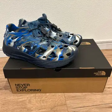THE NORTH FACE 스포츠 샌들 파랑/화이트/그레이