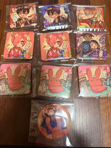 지박소년 하나코 군 괴물 고양이 여관 하나코 정 캔뱃지 묶음 판매