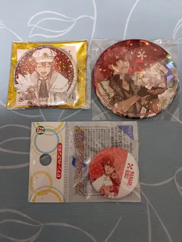 아이돌리쉬 세븐 아이나나 캔뱃지 나나세 리쿠 3점