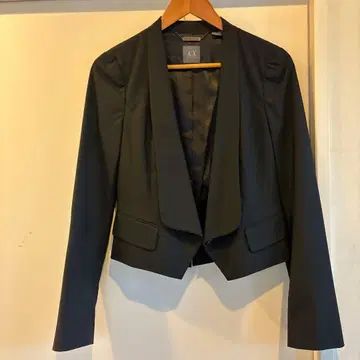 Armani Exchange 테일러드 자켓 블랙