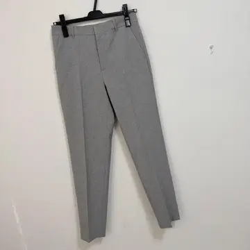 언타이틀 린넨라이크 테이퍼드 팬츠