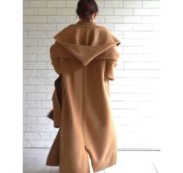 스톨 포함 리버 코트