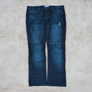 구제 데님 팬츠 데미지 가공 아메카지 y2k 빈티지