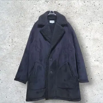 무료배송 FREAK'S STORE 프릭스스토어 무스탕 코트 블랙