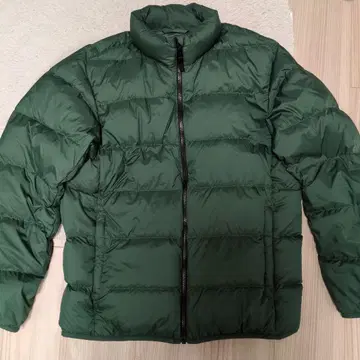 UNIQLO 울트라 라이트 다운 L 올리브 그린 3D 컷