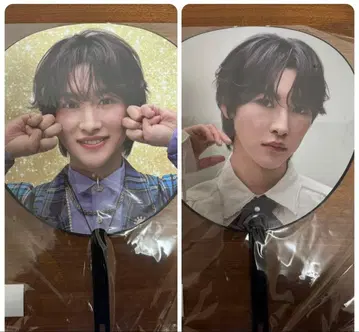 2장 세트 부채 혼다 히로무 ROIROM 로이롬 회장 한정판