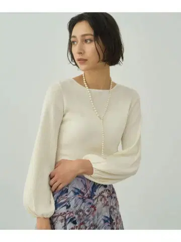 울 루실 리브 프론타블 풀오버 ANAYI 아나이 상의 니트