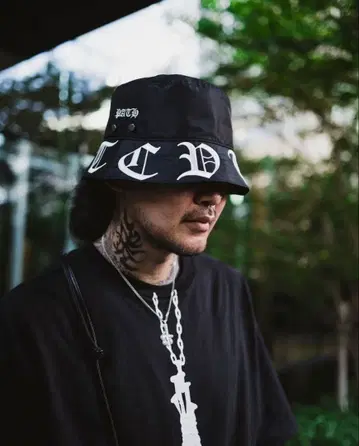 cvtvlist 카탈리스트 로고 버킷햇 블랙