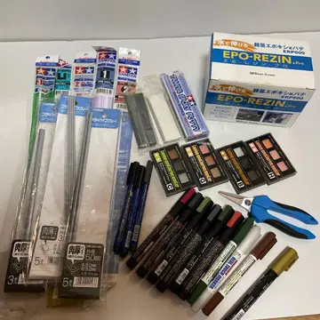 모형 제작 용품 세트 에포레진 타미야