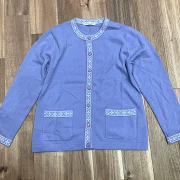 로지카 캐시미어 100% 가디건 니트 긴팔 스웨터