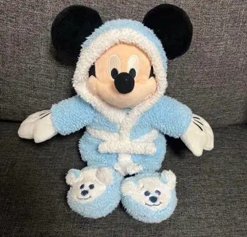 디즈니 미키마우스 목욕 가운 봉제 인형