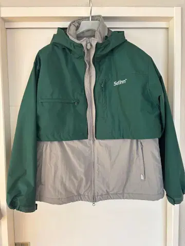 Setinn 3Way Court Jacket GREEN/GRAY L