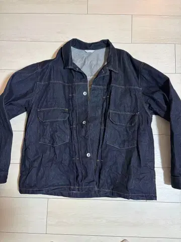 JOURNAL STANDARD 데님 자켓과 와이드 팬츠 셋업