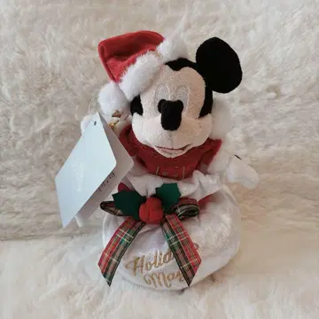 디즈니 스토어 크리스마스 2025 봉제 인형 키체인 미키