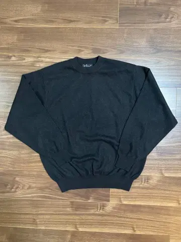 [컨디션 최상] 니트 스웨터 블랙 캐시미어 100% 남성용 XL 사이즈