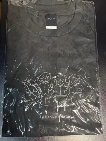 [미개봉] 봇치더록!전 T셔츠 L사이즈 봇치더록