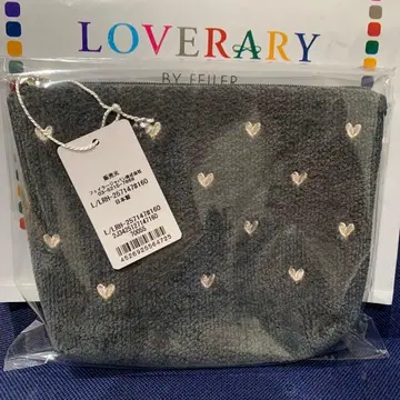 FEILER Loverary 하트 자수 파우치 M 사이즈