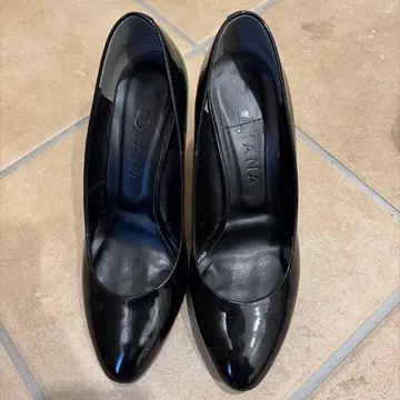 D.JANA 블랙 하이힐 23.5cm