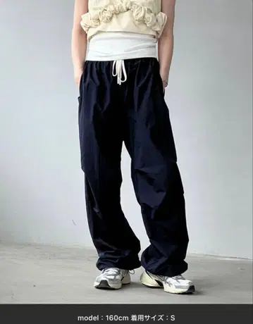 chuclla 팬츠 파라슈트 chw24s067 네이비