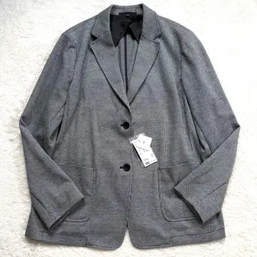 [ 새상품 ] UNIQLO 소프트 저리 자켓 하운드투스 XXL 빅 사이즈