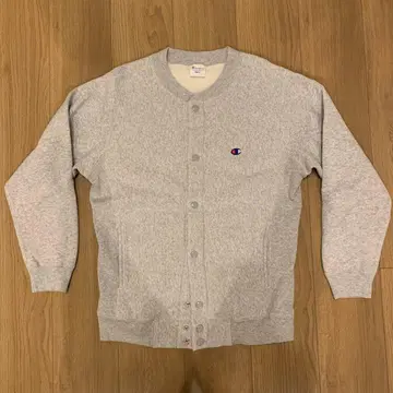 챔피언 리버스 위브 맨투맨 스냅 가디건 S 사이즈