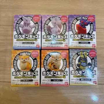 포켓몬 키즈 메가뮤우츠X & Y 편 6개 세트